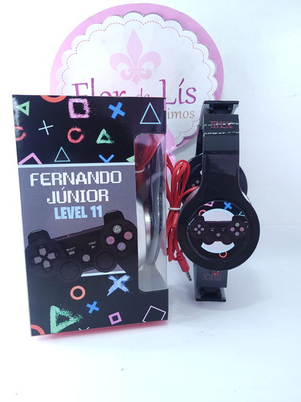 Headphone Fone de Ouvido Videogame com Caixa