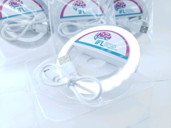 Ring Light Led Personalizado Luz Selfie Brinde Empresa