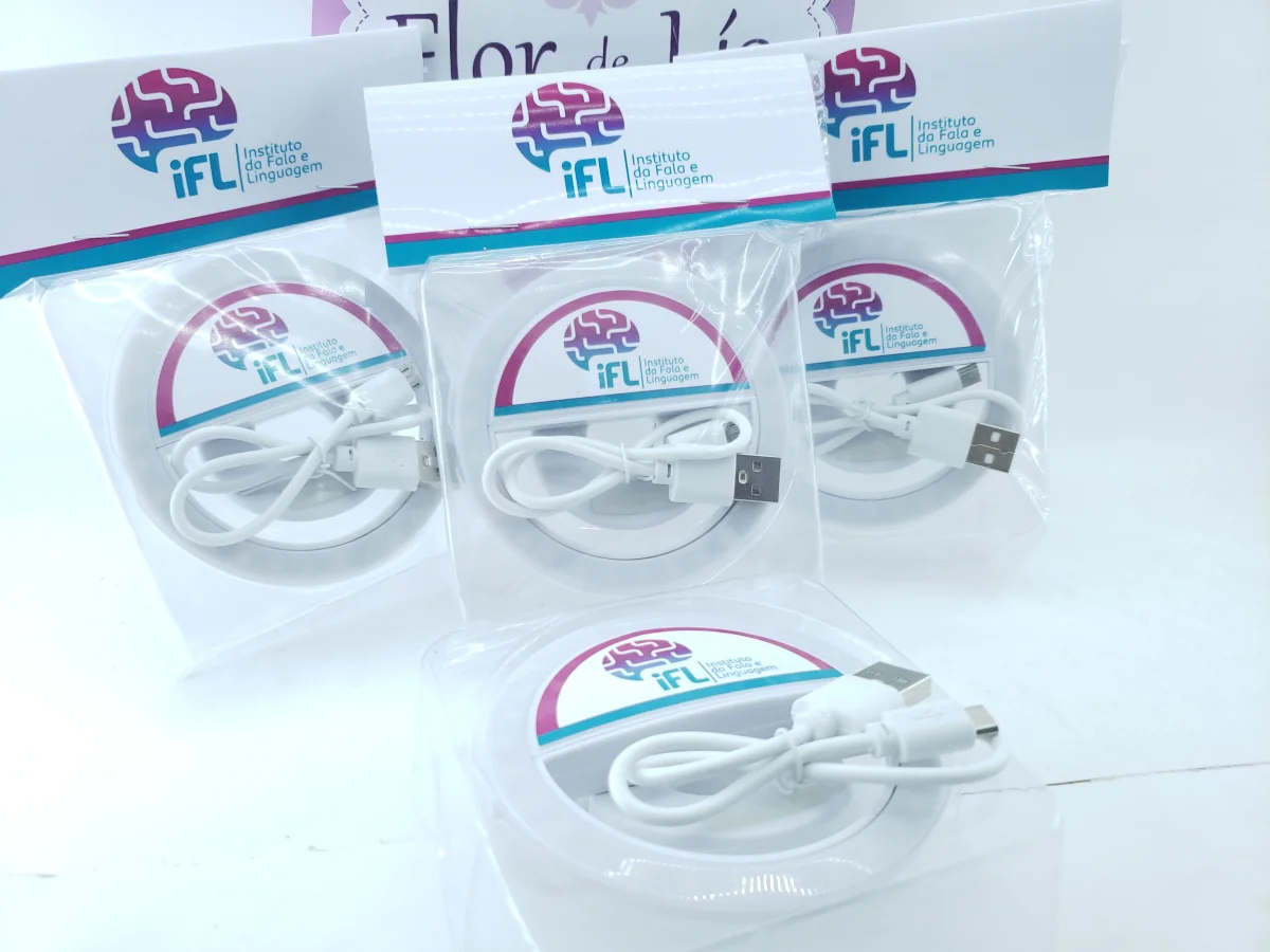 Ring Light Led Personalizado Luz Selfie Brinde Empresa - Imagem 7