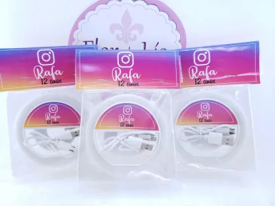 Ring Light Led Personalizado Luz Selfie Instagram Blogueira
