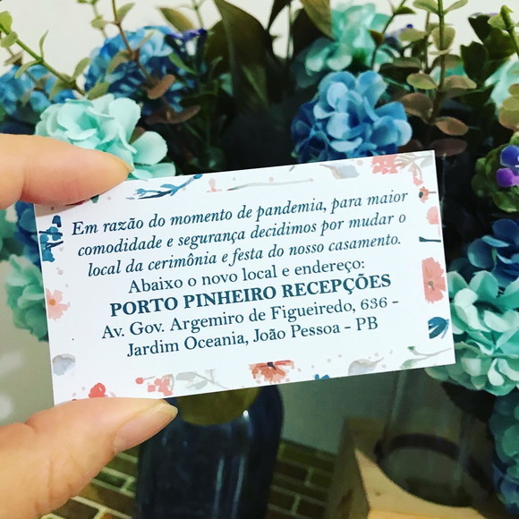 Cartão Informativo