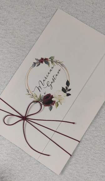 Convite de Casamento