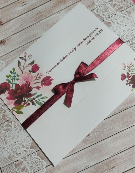 Convite de Casamento