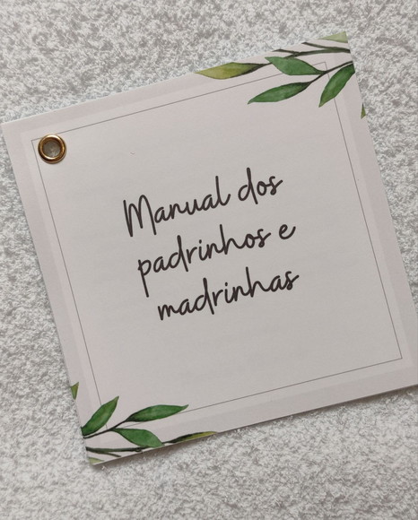 Manual para Padrinhos