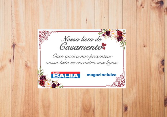 Tag Lista de Presentes
