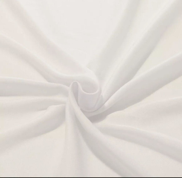 Tecido Algodão Branco 2 m x 1.80 cm