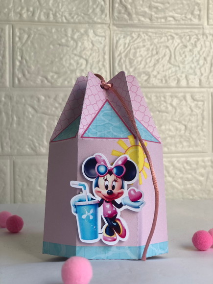 Personalizados Minnie Pool Party - Kit com 10 Unidades - Imagem 5