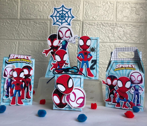Personalizados Spidey - Kit 20 Unidades