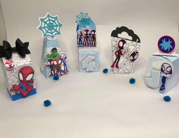 Personalizados Spidey e Seus Amigos - Kit com 10 unidades