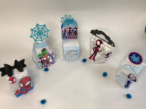 Personalizados Spidey e Seus Amigos - Kit com 10 unidades - Imagem 2