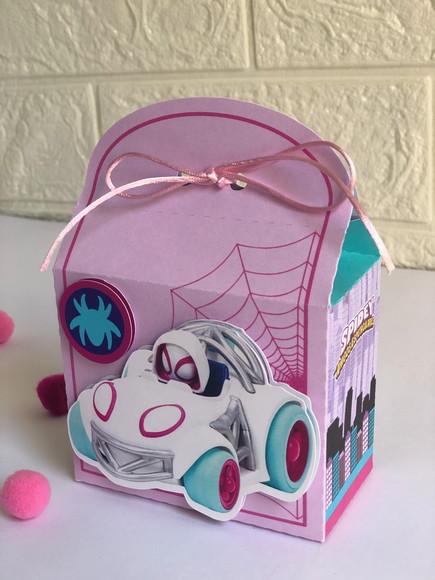 Personalizados Spidey Menina - Kit com 10 Unidades - Imagem 5