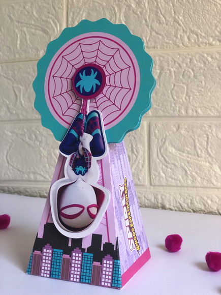 Personalizados Spidey Menina - Kit com 10 Unidades - Imagem 2