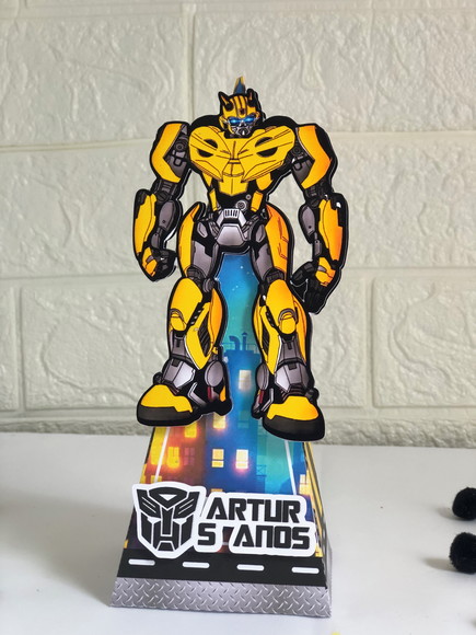 Personalizados Transformers - Kit com 10 unidades - Imagem 2