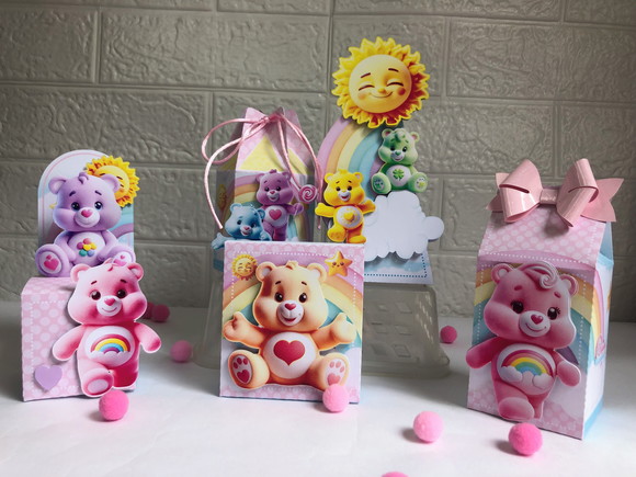 Personalizados Ursinhos Carinhosos - Kit com 30 Unidades