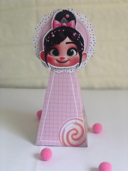 Personalizados Vanellope - Kit com 10 Unidades - Imagem 3