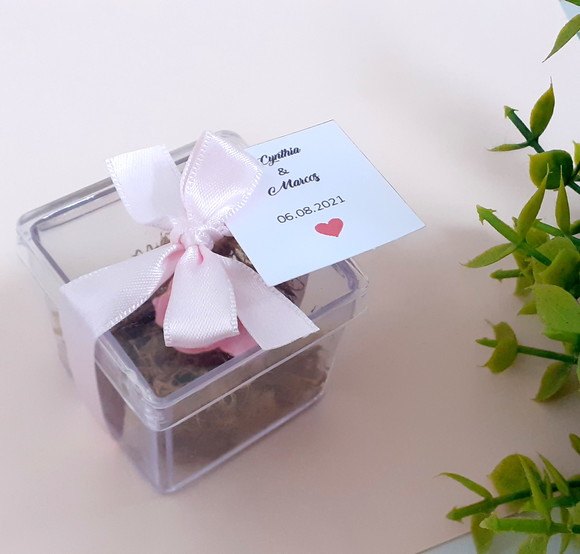 Lembrança Mini Terrário Perfumado