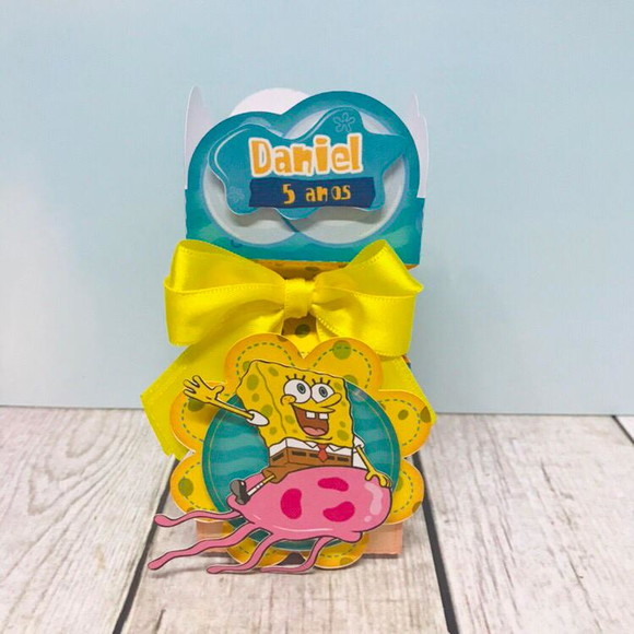Caixa Bala Bob Esponja