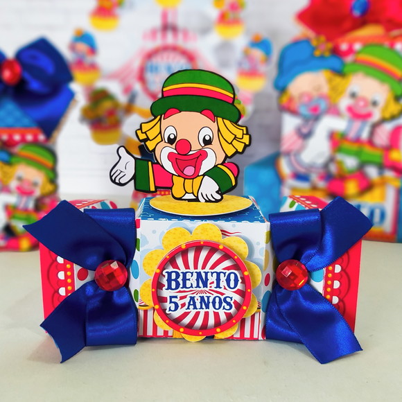 Caixa Bala Personalizada Patati Patatá - com Laço