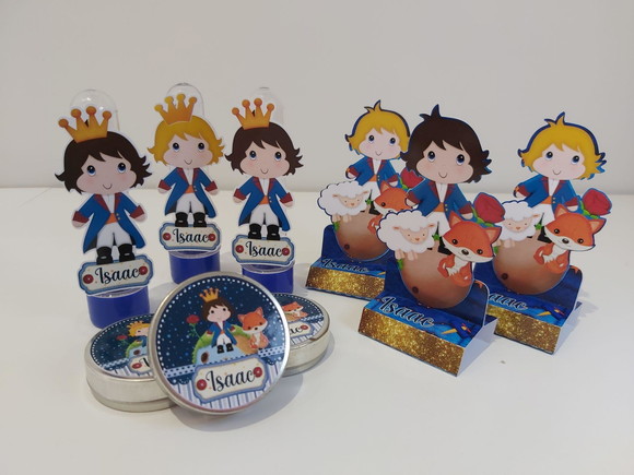 Kit Festa com 36 Itens o Pequeno Príncipe