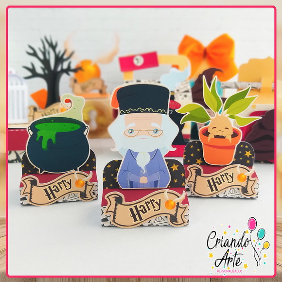 Porta Bis Duplo Harry Potter - Lembrancinha Personalizada
