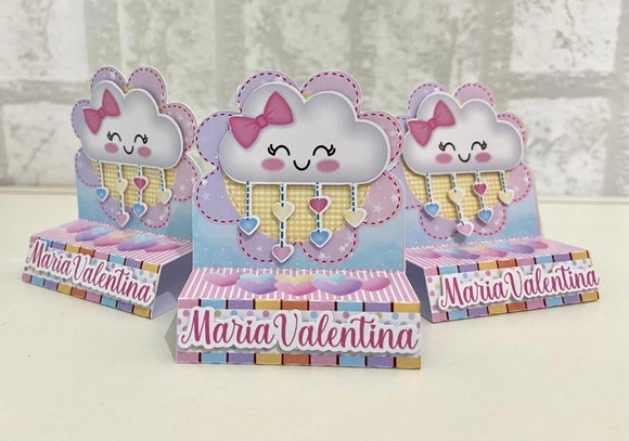 Porta Bis Duplo Personalizado Chuva de Amor