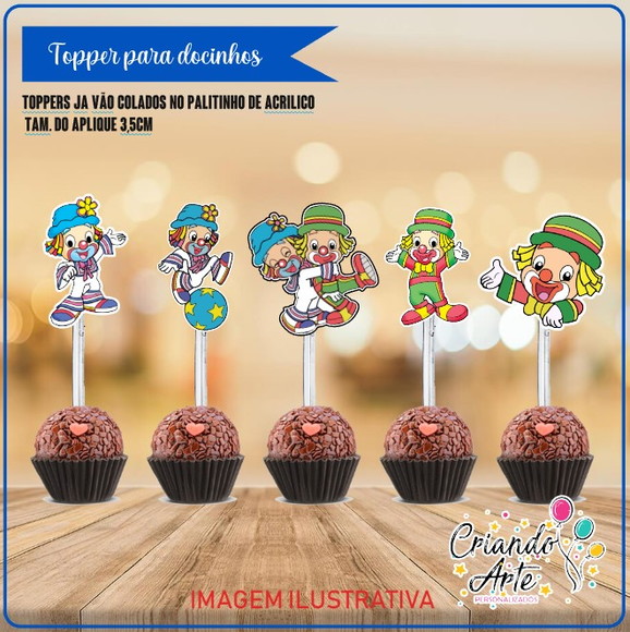 Topper Patati Patatá - 100 Unidades