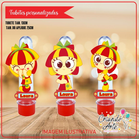 Tubete personalizado Emilia