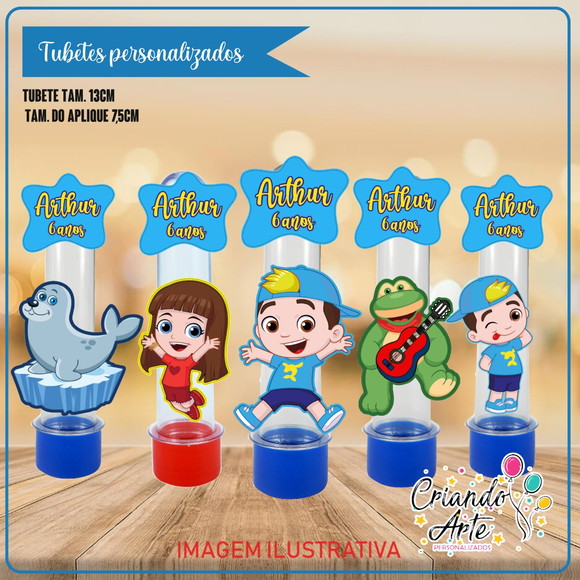 Tubete personalizado Lucas Neto