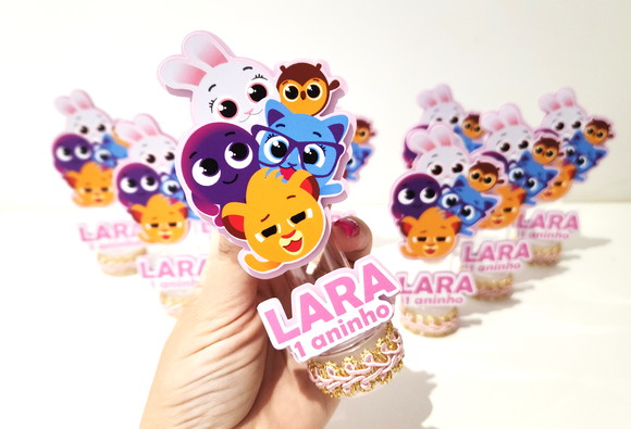 Tubete Personalizado Bolofofos Menina