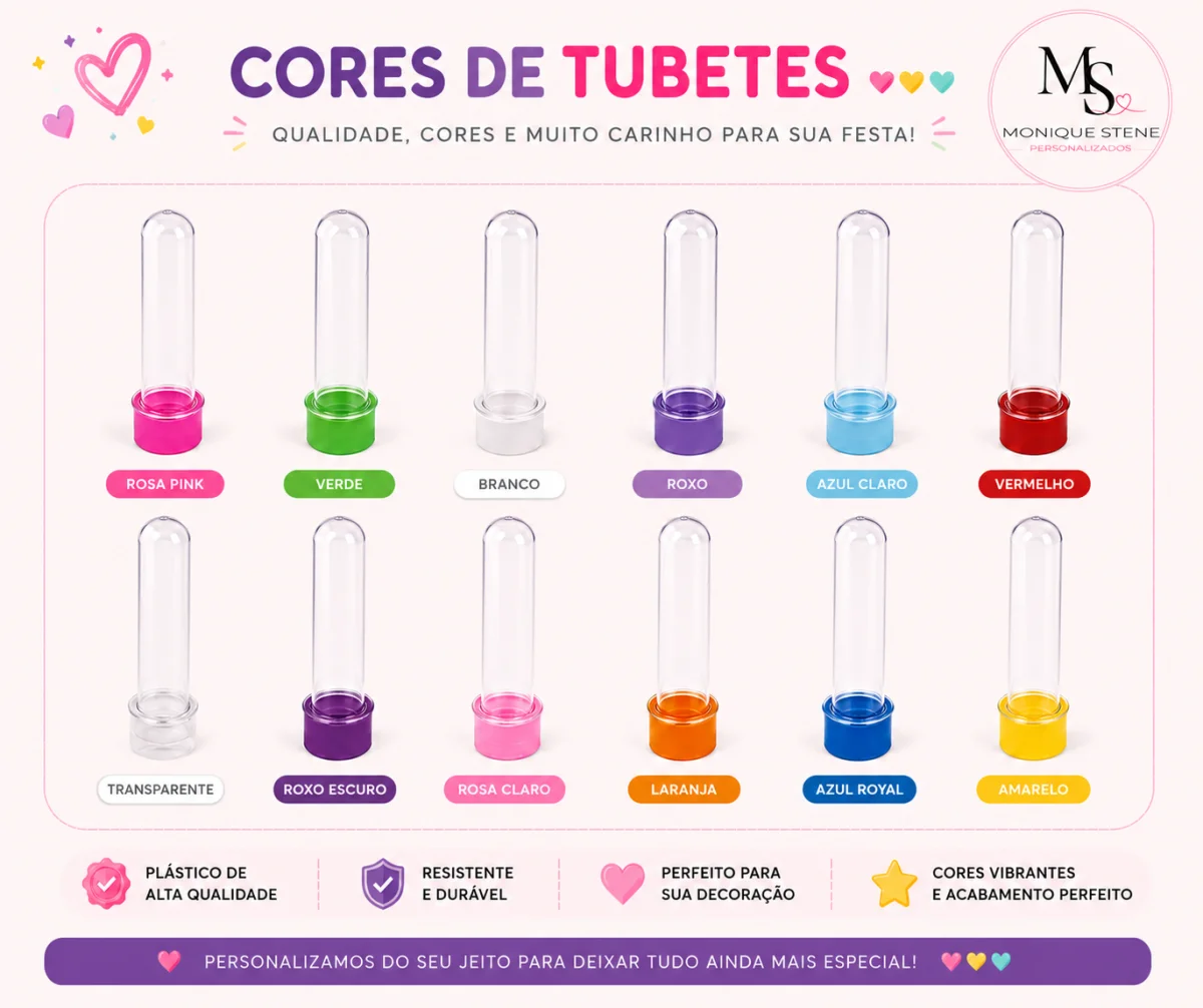 Tubete Personalizado Capivara Baby - Imagem 4