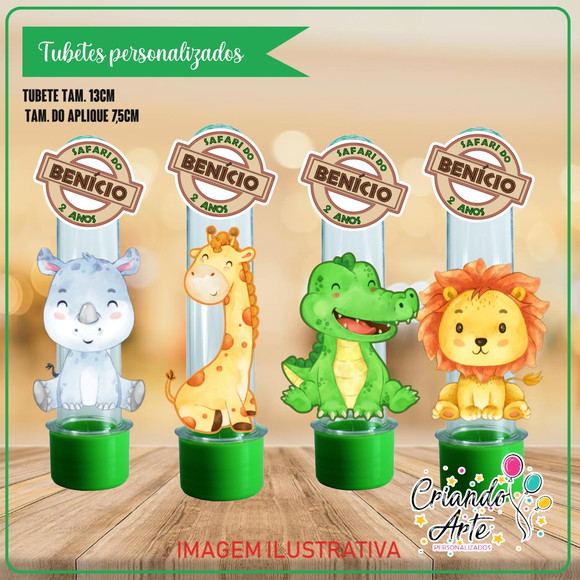 Tubete Personalizado Safari
