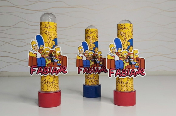 Tubete Personalizado Simpsons