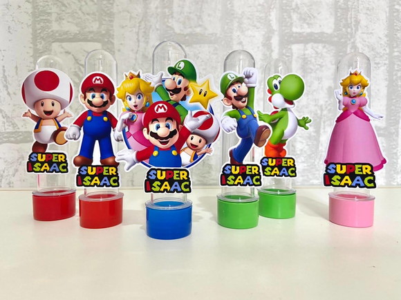 Tubete Personalizado Super Mario