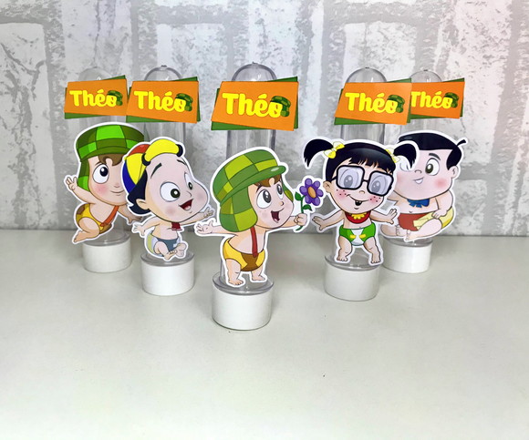 Tubete Personalizado Turma do Chaves Baby