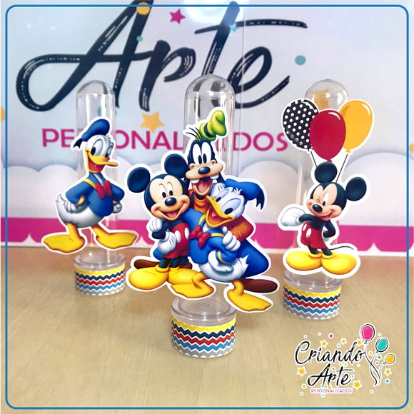 Tubete Personalizado Turma do Mickey