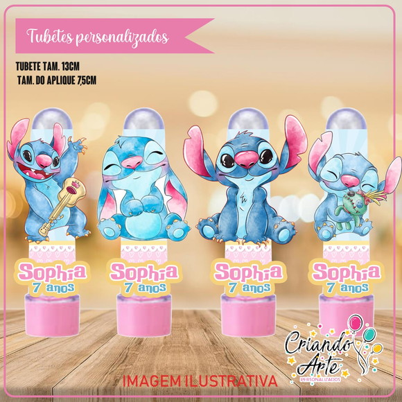 Tubete personalizado Stitch