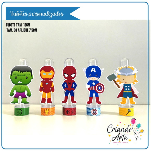 Tubete Vingadores Baby