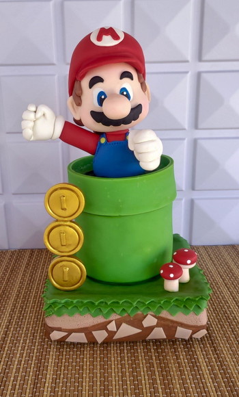 Enfeite de Mesa Mario Bross