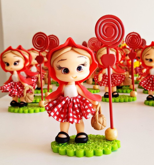 Lembrancinha Chapeuzinho Vermelho
