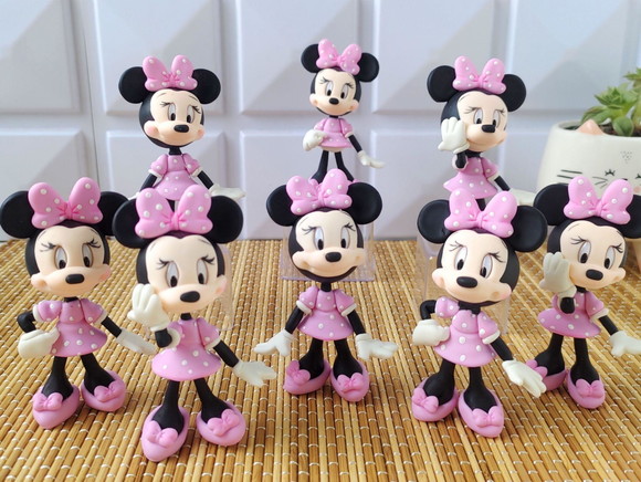 Lembrancinha/apliques da Minnie em Biscuit