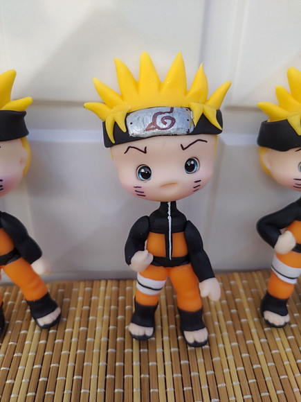 Lembrancinhas/apliques Naruto de Biscuit