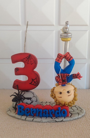 Topo de Bolo Homem Aranha