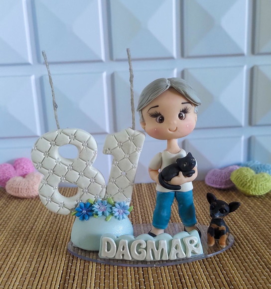 Topo de Bolo Personalizado - Imagem 2