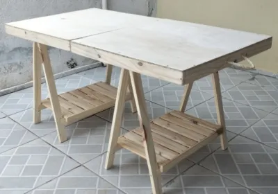 Mesa maleta dobrável