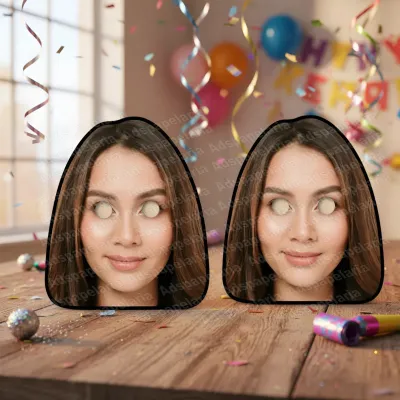 Máscara de Papel Personalizada de Foto de Rosto