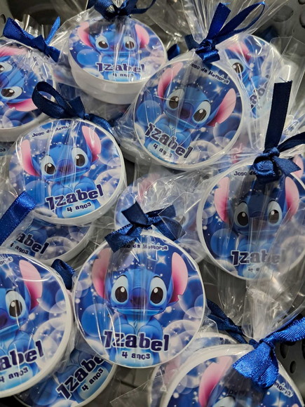 Jogo da Memória na Latinha (plástica) Stich - Imagem 2