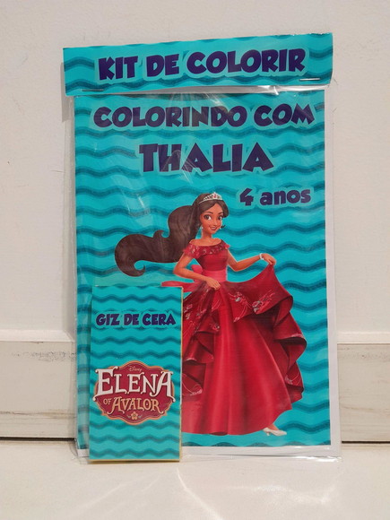 Kit de Colorir Elena de Avalor