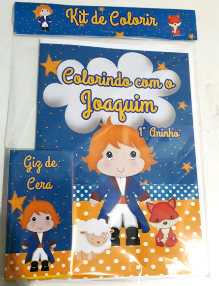 Kit de colorir Pequeno Príncipe