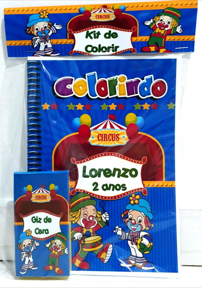Lembrancinha Kit de colorir Patati Patata