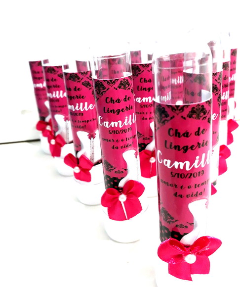 Tubete personalizado Chá de Lingerie